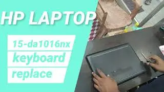 Hp 15-da1016nx Laptop Keyboard replace! Hp15-da1016nx disassemble #keyboard-replace