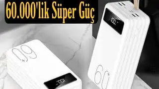 Powerway TX60 - 60.000 MaH. Kampcılar İçin En İdeal Powerbank Mi?