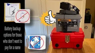 Let's talk battery backups again!