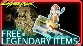 Cyberpunk 2077 Free Secret Legendary Weapons & Cyberware
