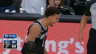 Victor Wembanyama puts Steph Curry to bed with clutch plays 😨