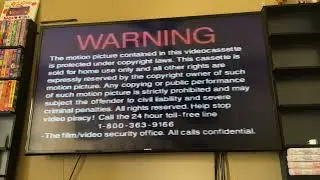 Opening To The Filmtstones In Viva Rock Vegas 2000 VHS Side Label 696