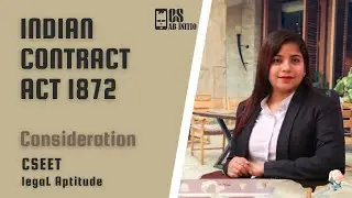 LECTURE - 3 Indian Contract Act - All about Consideration