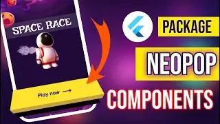 Flutter Neopop Package - 3D component library | Package for rendering 3D components in Flutter Apps