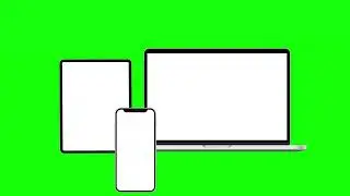 Isolated Tablet Laptop & Smartphone Composition on Green Screen | 4K | FREE TO USE