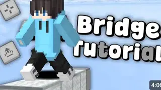 How to Bridge In Mcpe || 3 ways to Bridge #Bridging #mcpe