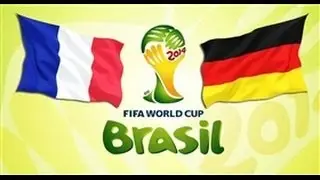 Copa do Mundo 2014 / PS3 Gameplay - França x Alemanha - Quartas de Final Eletrizante!