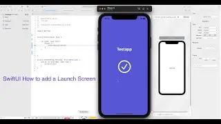 SwiftUI How to add a Launch Screen