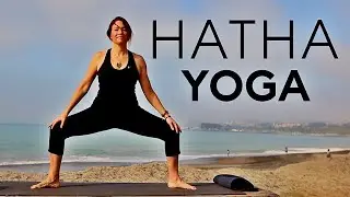 1 hour Hatha Yoga (full class) | Fightmaster Yoga Videos
