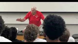 A Renegade legend shares wisdom in hopes of motivating Renegades ahead of first home game