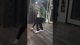 Максим и Наталья. Учим танго. Max and Natali. Tango. Ballroom Dance practice.