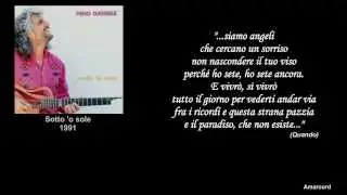 Pino Daniele - Per te (con frasi di Pino Daniele)