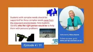 EP4  STAYING SAFE - Signpost to experts for complex needs (by Hilary Nunns)