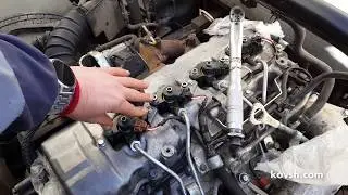 Особенности установки форсунок на Mitsubishi Fuso Canter 3.0d