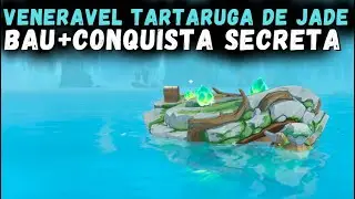 VENERAVEL TARTARUGA DE JADE - BAU + CONQUISTA SECRETA - GENSHIN IMPACT