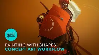 Shape Painting - Concept Art Workflow