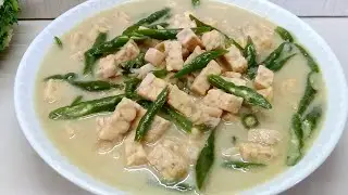 Resep SAYUR TEMPE LOMBOK IJO |  tempe Lombok ijo santan.
