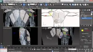 3DS Max Character Modeling Tutorial | Continuing the Torso