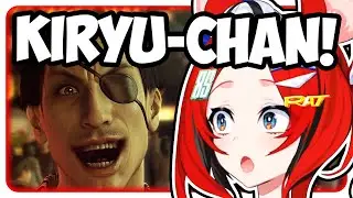 Bae's reaction to Kiryu and Majima's first meeting 