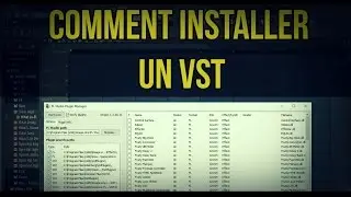 INSTALLER UN VST FL STUDIO 12