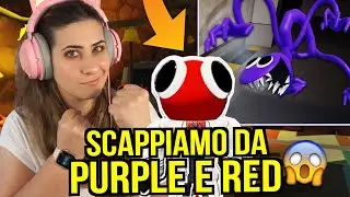 SCAPPIAMO da PURPLE e RED di RAINBOW FRIENDS: CAPITOLO 2 🤔 ? Roblox ITA By FrancyDreams