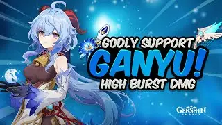 BEST CRYO SUPPORT! Ganyu Burst Support Guide (Sub-DPS) - Full Build & Showcase | Genshin Impact