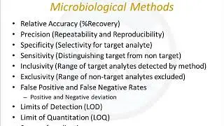 Method Verification or Method Validation or Just Semantics