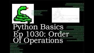 Python Basics Tutorial Why Order Of Operations Is So Important
