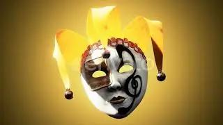 Venetian Carnival Masks with Gold | Motion Graphics - Envato elements