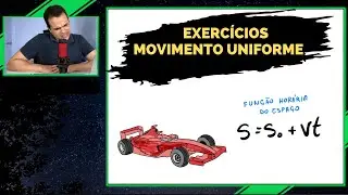 INICIANTES - Exercícios resolvidos sobre Movimento Uniforme (MU e MRU). Conceitos básicos