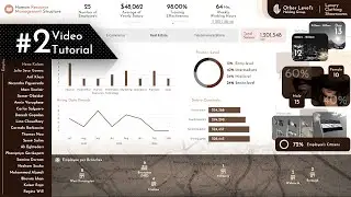 Human Resource Management Excel Dashboard | Video Tutorial 2/2
