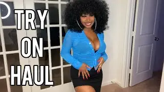[4K] Transparent Clothes Try on Haul with Bombshell Aura
