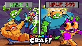 Scramble Craft ZOMBIE Apocalypse Challenge! (Minecraft)