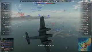BOMBER HUNTS FIGHTERS