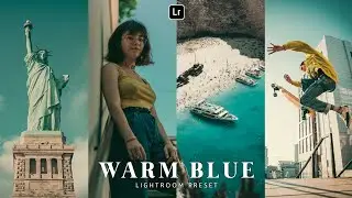 Warm Blue Lightroom Preset | Lightroom Mobile Preset Free DNG | lightroom presets