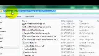 How to find exe of any visual studio