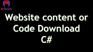Scrape Data From Any Website Using C# | Extract Content or Full HTML | Create Scraping BOT
