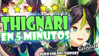TIGNARI BUILD GOD DPS EN 5 MINUTOS! 🍀😍 - Guía build Tignari - Genshin Impact