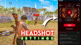 HEADSHOT SETTINGS  FREE FIRE // FREE FIRE NEW HEADSHOT SETTINGS 😲
