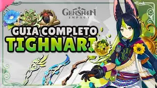 O MELHOR e mais COMPLETO GUIA DO TIGHNARI - Melhores Builds, Artefatos, Armas, Times e Comps