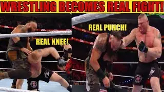 Top 10 WWE Wrestling Matches That Turned Into Real Fights