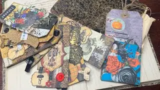 INSPIRATION  - Halloween tags (flip through)
