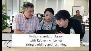 Python standard library: String padding