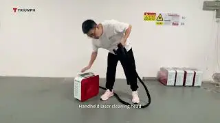 Pulse Laser Cleaning Machine 8 Different Cleaning Modes Demonstration