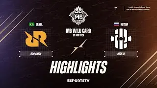 RRQ Akira vs Insilio HIGHLIGHTS M6 World Championship Wild Card Stage | INS vs RRQ ESPORTSTV