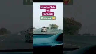 Honda Civic Vs Toyota Fortuner WhatsApp Status & Reels