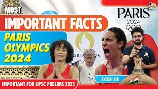 Paris Olympics 2024: All Important Information Summarized for UPSC Prelims 2025 | Sleepy Classes