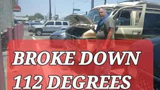 Van Life: Mike overheated left him in Phoenix.