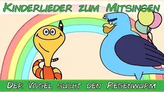 Der Vogel sucht den Regenwurm - Kinderlieder zum Mitsingen - Sing mit YleeKids