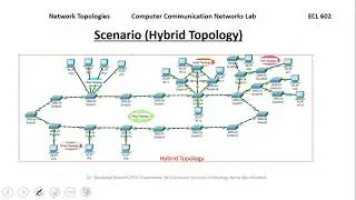 Network topologies part1 (Bus, star, mesh, ring, dual ring, tree and hybrid topologies)
